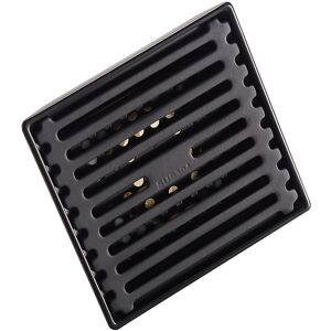 Dhklfa - 304 stainless steel black square floor drain bathroom floor drain invisible floor drain OeGSnA6jn