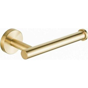 DEWDAT 304 stainless steel toilet paper holder brushed brass toilet roll holder
