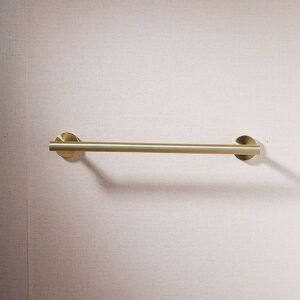Alwaysh - 304 stainless steel towel rack bathroom shower towel rack rust wall mountain brass brass 40cm length