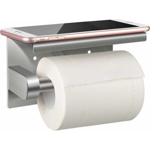 CYSLMUK 304 Toilet Paper Holder, Toilet Paper Holder, No Drilling, Wall Mounted Toilet Paper Holder, Stainless Steel