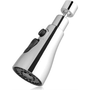 ZVD - 360-Degree Kitchen Sink Faucet, 3-Mode Kitchen Faucet Spout with Aerator, Kitchen Sink Mixer Tap, Swivel Faucet Head, Universal Swivel Faucet