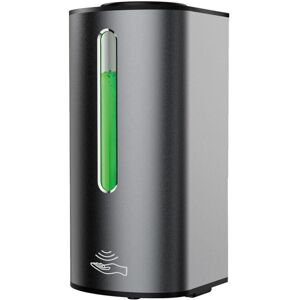 380ml Wall Mounted Commercial Automatic Soap Dispenser Matte Silver Gray Large Capacity YMYNY