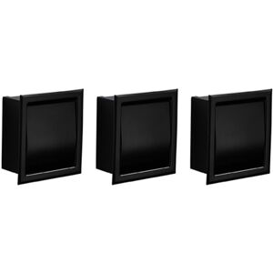 TLILY 3X Recessed Toilet Paper Holder, Stainless Steel Double Roll Paper Box for Bathroom, Wall Mounted Storage Rack