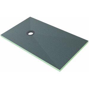 Acezanble - 1400x800mm Wet Room Shower Tray Kit With Waste Various Sizes 40mm Height