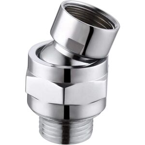 Longziming - Adjustable Brass Swivel Ball Joint, Shower Swivel Ball Joint Connector, Shower Ball Joint Adapter, Suitable for Connecting Shower Heads
