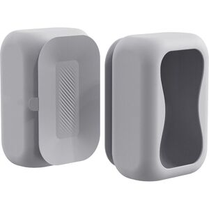 AlwaysH 2PCS Silicone Tissue Holder, Suction Cup Napkin Storage Box, Reusable Tissue Dispenser for Home Bathroom, Office, Kitchen,Car Bedroom,Living