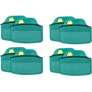 Alwaysh - 8 Pack Strong Self-Adhesive Toilet Seat Handles Prevent Touching Toilet Seat
