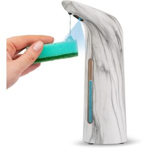 Automatic Soap Dispenser, Electric Soap Dispenser with Sensor, IPX6 Waterproof Soap Dispenser (Ink Marble - 400ml) - Alwaysh