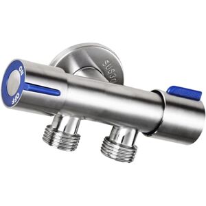 Alwaysh - Bathtub Faucets, 2 Way Sink Water Tap, Double Handle Faucet, Bathroom, Washing Machine, Bathroom Faucet