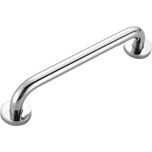 AlwaysH Shower Grab Bar 40 CM, Bathroom Handle, Chrome, Stainless, Silver