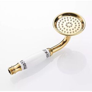 Alwaysh - Shower Head Antique Bronze Classic Telephone Handheld Shower Head Stainless Steel Shower Hose Shower Head