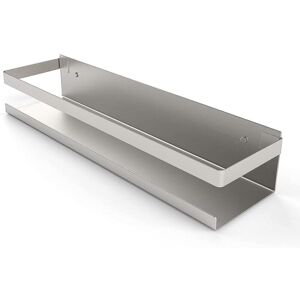 Alwaysh - Shower Shelf No Drilling, Bathroom Shelf Stainless Steel SUS304, Self-Adhesive, Brushed 30 cm