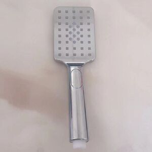 Square Hand Held Shower Head, Silver - Alwaysh