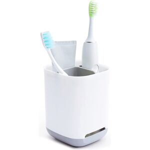 Alwaysh - Plastic Removable Toothbrush Holder - Electric Toothbrush Organizer - Non-Slip - For Family, Kids - Light Gray