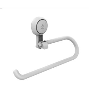 Alwaysh - Kitchen Paper Towel Holder Wall Mounted Paper Roll Holder Kitchen Paper Holder Free Punch Shelf Kitchen Hook Storage Supplies Simple White