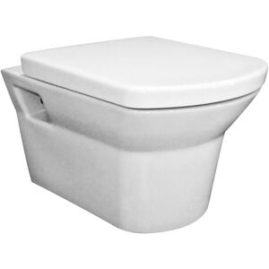 Maya Wall Hung Toilet - Soft Close Seat - Hudson Reed