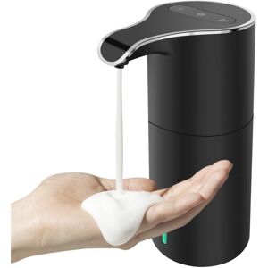 Tlily - Automatic Soap Dispenser Black, Foam Rechargeable Non-Contact for Bathroom