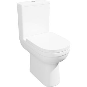 NRG - Bathroom Comfort Height Close Coupled Toilet Soft Close Seat wc Pan Cistern