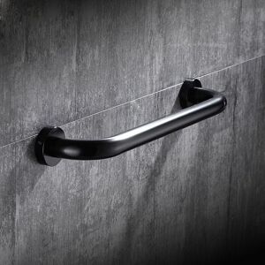 Bathroom Grab Bars, Shower Safety Handles, 30 cm Non-Slip Grab Bars for Bathroom, Toilet (Black) Ymyny