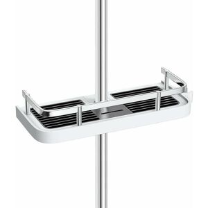 Dewdat - Bathroom Shower Shelf, homeasy Square Bathroom Shower Storage No Drilling Shower Caddy Hanging Shower Holder for Shampoo Shower Tidy Hanging