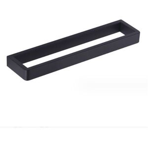 LINGHHANG Bathroom Towel Rack Black Towel Ring SUS304 Stainless Steel Towel Holder 30CM Wall Mounted