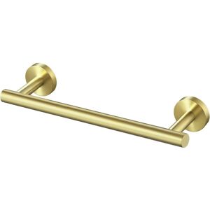ZVD - Bathroom Wall Mounted Towel Bar sus 304 Stainless Steel Towel Holder Kitchen Towel Holder 30 cm Storage Brushed Brass