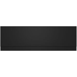 NRG - Bathroom Wooden mdf Bath Panel Matt Black Easy Cut 1800mm Front Panel