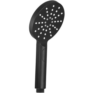 Buyaparcel - Black 3 Mode Round Shower Head abs