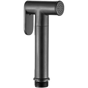 Invena - Black Bidet Tap Head Spray Handle In-Wall Bathroom Shower Mixer Replacement