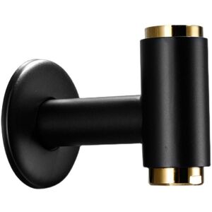 SHUNLI Black Gold Brass Wall Mounted Faucet, Bathroom Cold Water Faucet, Mop Pool Faucet