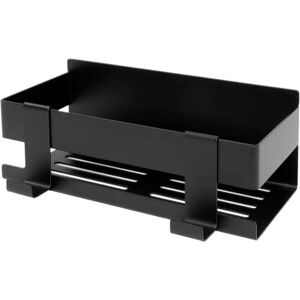 YMYNY Black Shower Caddy - No Drilling Shower Caddy - Stainless Steel Shelf - Ideal for Showers and Bathrooms - Bathroom Shower Caddy - Holds up to 10 kg