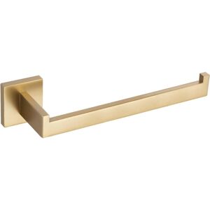 Linghhang - 304 Stainless Steel Towel Bar - Wall Mounted Towel Holder - Screw Mount - Brushed Chrome Gold