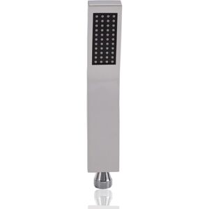 ZVD - Brass Handheld Shower Head with Chrome Finish - Anti-Limescale, Water Saving, High Pressure
