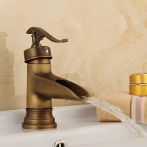 Ymyny - Brass Kitchen Mixer Tap, Bathroom Sink Mixer Tap, Antique Sink Mixer Tap, Bathroom Sink Faucet mumu