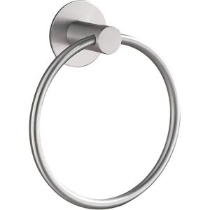 Linghhang - Brushed) Adhesive Towel Holder Bathroom Strong Towel Ring, Stainless Steel, Chrome