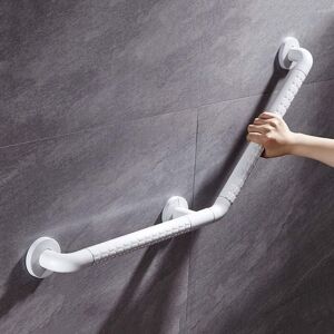 39 39cm 135° Shower Grab Bar for Bathtubs Stainless Steel pvc Handrail for Disabled and Elderly Toilet - Ccykxa