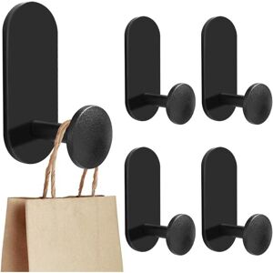 Ccykxa - 5 Pieces Adhesive Wall Hooks Self Adhesive Towel Hooks Bathroom Towel Hooks Space Aluminum Adhesive Towel Holder Bathroom Hook for Kitchen