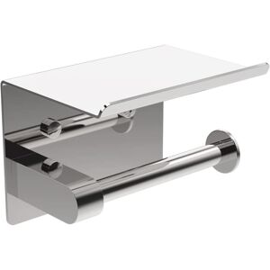 Ccykxa - Toilet Paper Holder, Wall Mounted Toilet Paper Holder, 304 Stainless Steel Toilet Roll Holder, Installation with Screws or 3M Self-Adhesive,