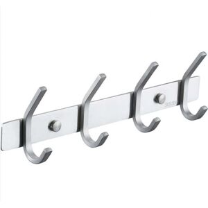 Ccykxa - Towel Rack Bathroom Coat Rack Wall Mounted Metal Coat Rack 4 Hooks Sus304 Stainless Steel Bathroom Wall Hook Brushed Finish