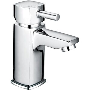 Balterley - Contemporary Bathroom Soft Square Mono Basin Mixer Tap - Chrome