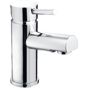 BALTERLEY Contemporary Minimalist Round Mono Basin Mixer Tap - Chrome