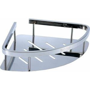 Dewdat - Corner Shower Shelf 304 Stainless Steel Triangular Suction Cup Shower Caddy Storage Shower Caddy for Bathroom Toilet Toilet Kitchen Balcony