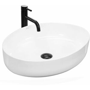 REA - Countertop Basin Queen White