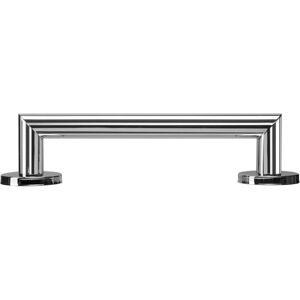 Straight Chrome Grab Bar Hand Rail, Stainless Steel Shower Handle, 300mm - Croydex