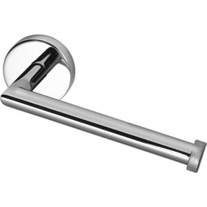 Croydex Chrome Wall Mounted Toilet Roll Holder, Flexi-Fix - Knightsbridge