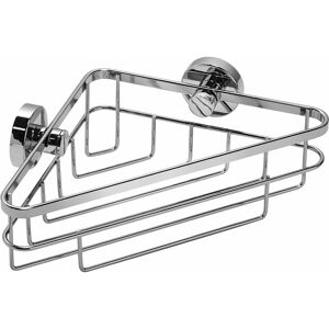 Croydex - Brockham Flexi-Fix Rust Free Corner Shower Caddy Storage Basket