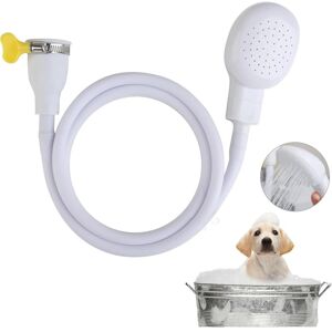 Csparkv - Pet Shower Faucet Set, Portable Pet Shower Hose, Shower Sprayer Hose, Shower Head for Bathing Babies, Animals.