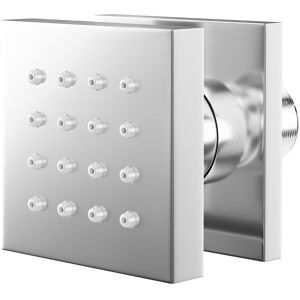 Wholesale Domestic - Deluxe Polished Chrome Square Body Shower Jet