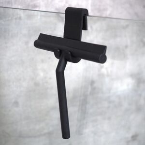 Cyslmuk - Design shower squeegee made of silicone black matt shower cubicle squeegee shower cubicle wiper