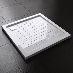 Durovin Bathrooms - Acrylic Shower Tray Anti Slip Surface - Rectangular - 900 x 900mm